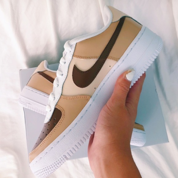 Nike | Shoes | Nike Air Force Caramel Mocha | Poshmark